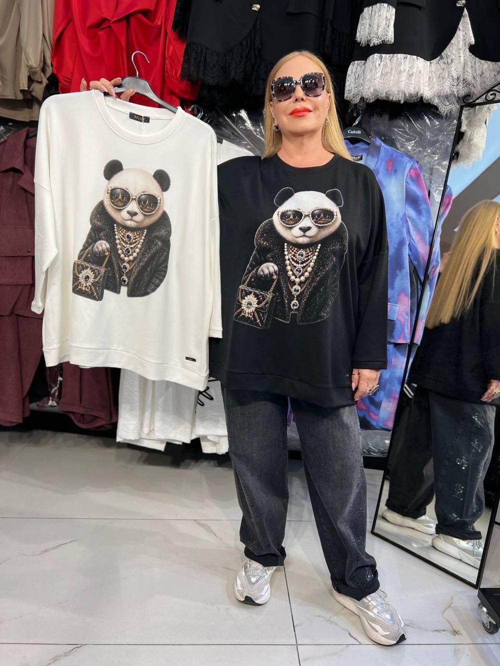 Panda Graphic Short Sleeve Tee
